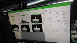 Button Vision Inspection Machine